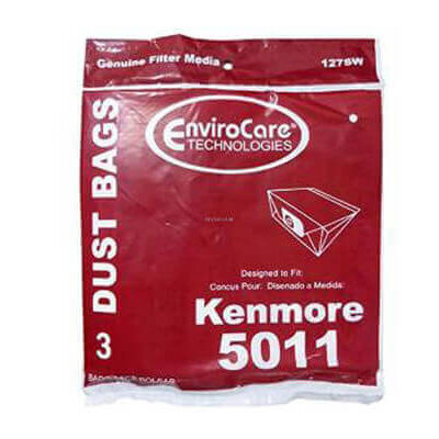 Kenmore Type P Canister Bags - 5011 (3 pack)