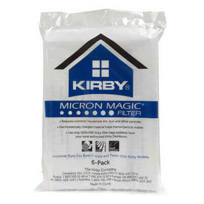 Kirby Universal Style Allergen Filter Vacuum Bags (6 pack)