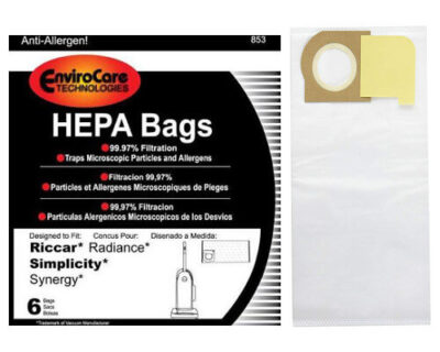 Simplicity Type X Vacuum Bags for Synergy G9 & X9 (6 pack)