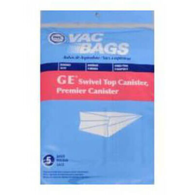 GE Swivel Top Canister Vacuum Bags (5 pk)