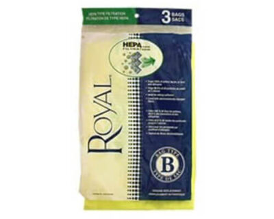 Royal Type B HEPA Bags (3 pack)
