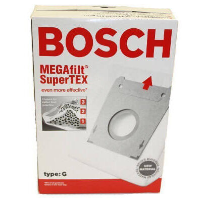 Bosch Type G Vacuum Bags (5 bags + filter)