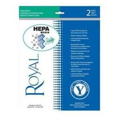 Royal Type Y HEPA Vacuum Bags (2 pk)