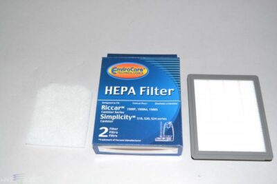 Riccar 1500P and Simplicity Canister Hepa & Foam Filter S Series 2pk