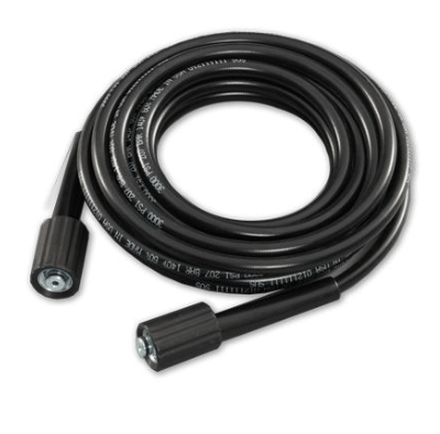 Generac 3000 psi high pressure washer replacement hose with durable connectors, suitable as a replacement hose for Generac pressure washers. Features secure screw-on fittings for easy installation on your Generac high pressure hose washer.